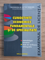 Carmen Babaita - Cunostinte economice fundamentale si de specialitate