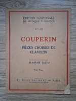 Couperin. Pieces choisies de clavecin (1930)