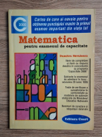 Dumitru Savulescu - Matematica pentru examenul de capacitate