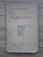 H. Sanielevici - Studii critice (1922)
