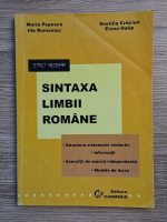 Maria Popescu - Sintaxa limbii romana