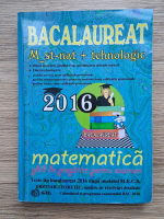 Mihai Baluna - Matematica. Bacalaureat 2016