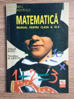 Mihail Rosu, Niculina Ilarion - Matematica. Manual pentru clasa a III-a