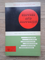 R. S. Crane - Critics and criticism (Abridged edition)