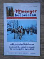 Revista Mesager bucovinean, anul XVI (serie noua), nr. 3-4 (63-64), 2019