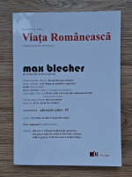 Anticariat: Revista Viata Romaneasca, nr. 7-8, 2025