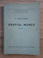 Sanda Ghimpu - Dreptul muncii (volumul 1)