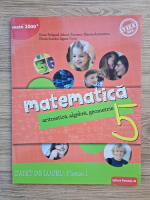 Sorin Peligrad - Matematica. Aritmetica, algebra, geometrie, clasa a V-a. Caiet de lucru (partea I)