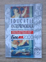 Vasile Dan - Educatie antreprenoriala. Manual pentru clasa a XII-a