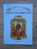 Viata, Acatistul si Paraclisul Sfintului Cuvios Dimitrie cel Nou