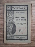 Anticariat: Adelbert von Chamisso - Minunata poveste a lui Petre Schlemihl (1925)