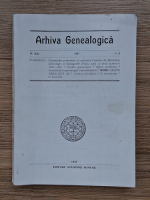 Arhiva genealogica, nr. 1-2, anul IV(IX), 1997