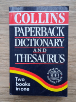 Collins paperback dictionary and thesaurus