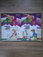 Dan Branzei - Aritmetica, algebra, geometrie, clasa a VI-a (2 volume)