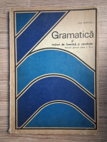 Ion Popescu - Gramatica si notiuni de fonetica si de vocabular. Manual pentru clasa a VI-a