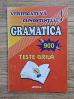 Mariana Matei - Gramatica in 900 de teste grila