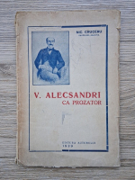 Nicolae Cruceru - V. Alecsandri ca prozator (1939)