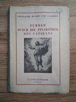 Papstliche museen und galerien. Fuhrer durch die pinakothek des Vatikans (1934)