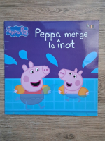 Peppa Pig. Peppa merge la inot