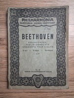 Philharmonia. Beethoven. Violinkonzert, violin concerto, concerto pour violon (op. 61, 1940 aprox.)