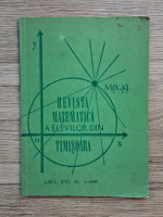 Revista Matematica a elevilor din Timisoara, anul XVI, nr. 1, 1985