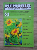 Revista Memoria, nr. 63, 2008