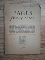 Revue Pages francaises, no. 14, 1946