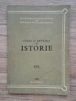 Studii si articole de istorie, XIX, 1972