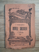 Anticariat: Vladimir Korolenko - Nuvele siberiene (1930)