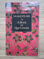 William Shakespeare - A book of quatations