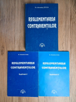 Alexandru Ticlea - Reglementarea contraventiilor (3 volume)