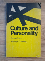 Anthony F. C. Wallace - Culture and personality