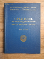 Catalogul documentelor moldovenesti din directia arhivelor centrale (volumul 5, 1701-1720)