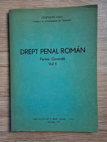 Constantin Bulai - Drept penal roman. Partea generala (volumul 2)