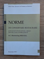 Dinu Emil Savescu - Norme de conservare-restaurare pentru biserici de lemn, sculptura policroma, icoane si mobilier pictat