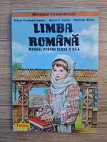 Elena Constantinescu - Limba romana. Manual pentru clasa a III-a