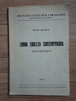Galina Salapina - Limba engleza contemporana. Lexicologie