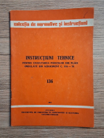Instructiuni tehnice pentru executarea peretilor din placi ondulate din azbociment C. 116-76