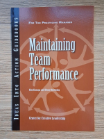 Kim Kanaga, Henry Browing - Maintaining team performance