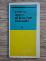 Statutul social al femeilor salariate