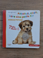 Ascultati, copii, oare cine poate fi? Animale pufoase