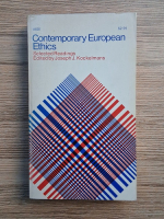 Contemporary european ethics. Selected readings