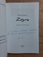 Doina Rusti - Zogru (cu autograful autoarei)