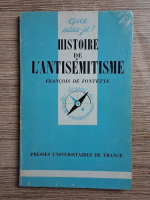 Francois de Fontette - Hostoire de l'antisemitisme