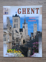 Ghent and its beauties. Map of the city