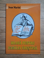 Ioan Marini - Hrana pentru familia crestina
