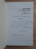 Ion Brad - Ambasador la Atena, volumul 4. In umbra zeilor (cu autograful autorului)