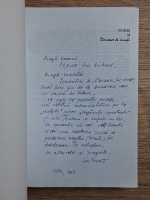 Ion Brad - Dincoace de munti (cu autograful autorului)