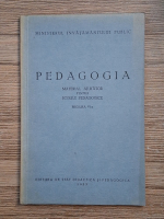 Pedagogia. Material ajutator pentru scolile pedagogice. Brosura a VI-a