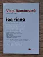 Revista Viata Romaneasca, nr. 1, 2021
